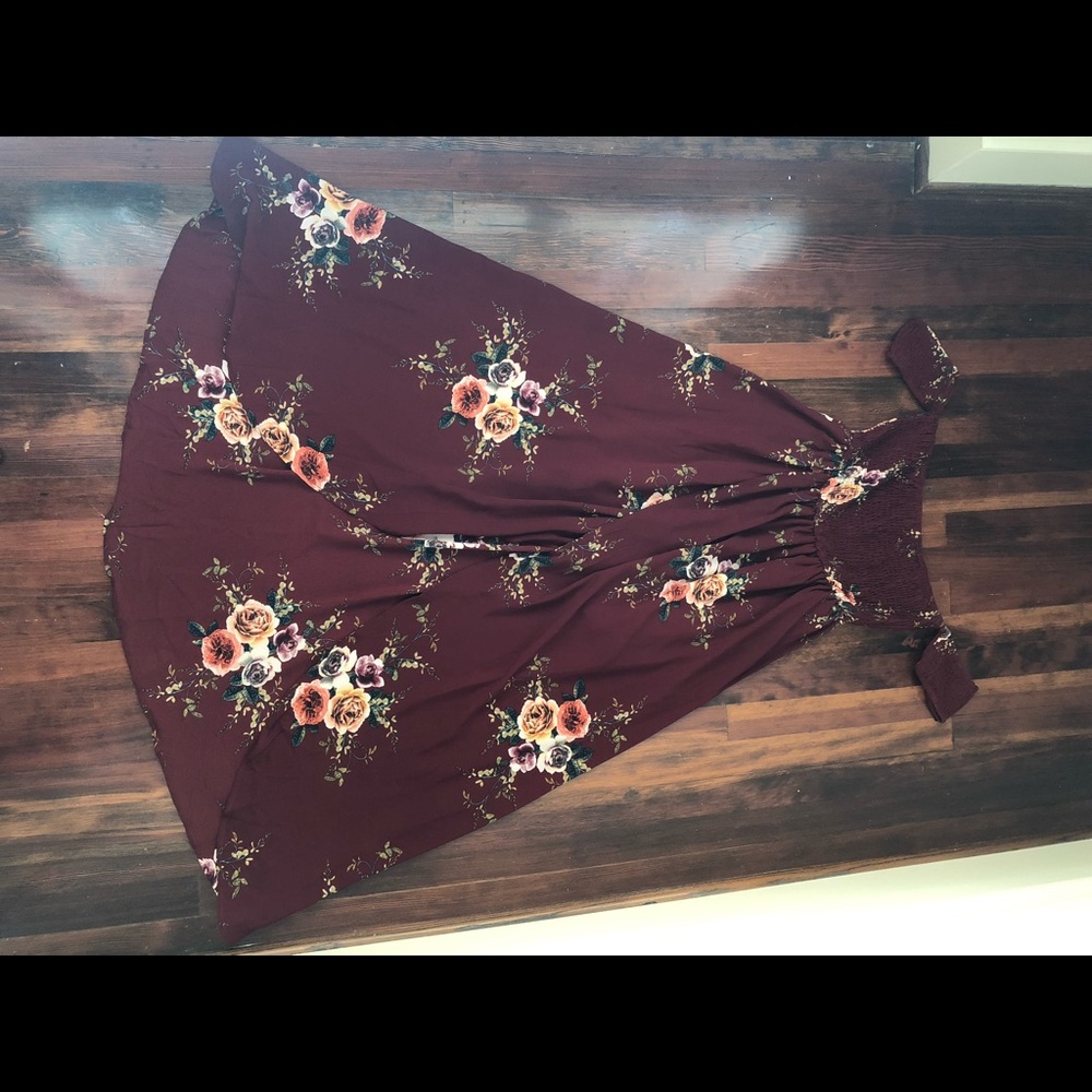 Floral maxi dress